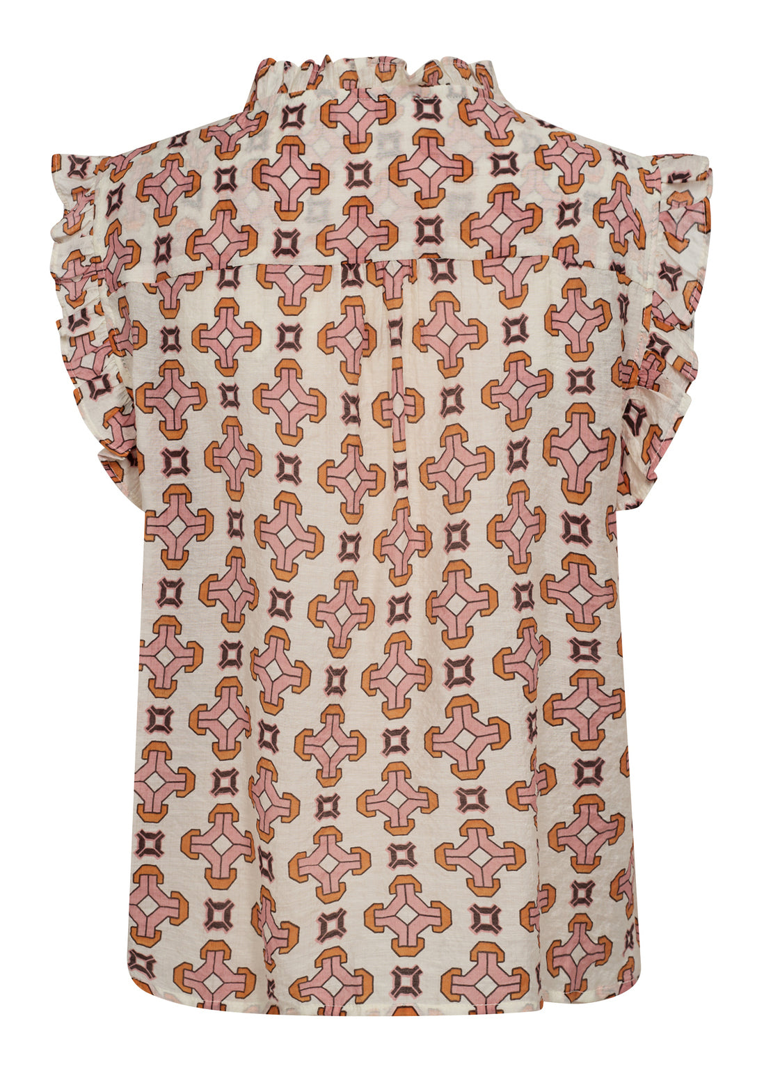 Wiązany top Co'Couture EgyptCC w kolorze złamanej bieli