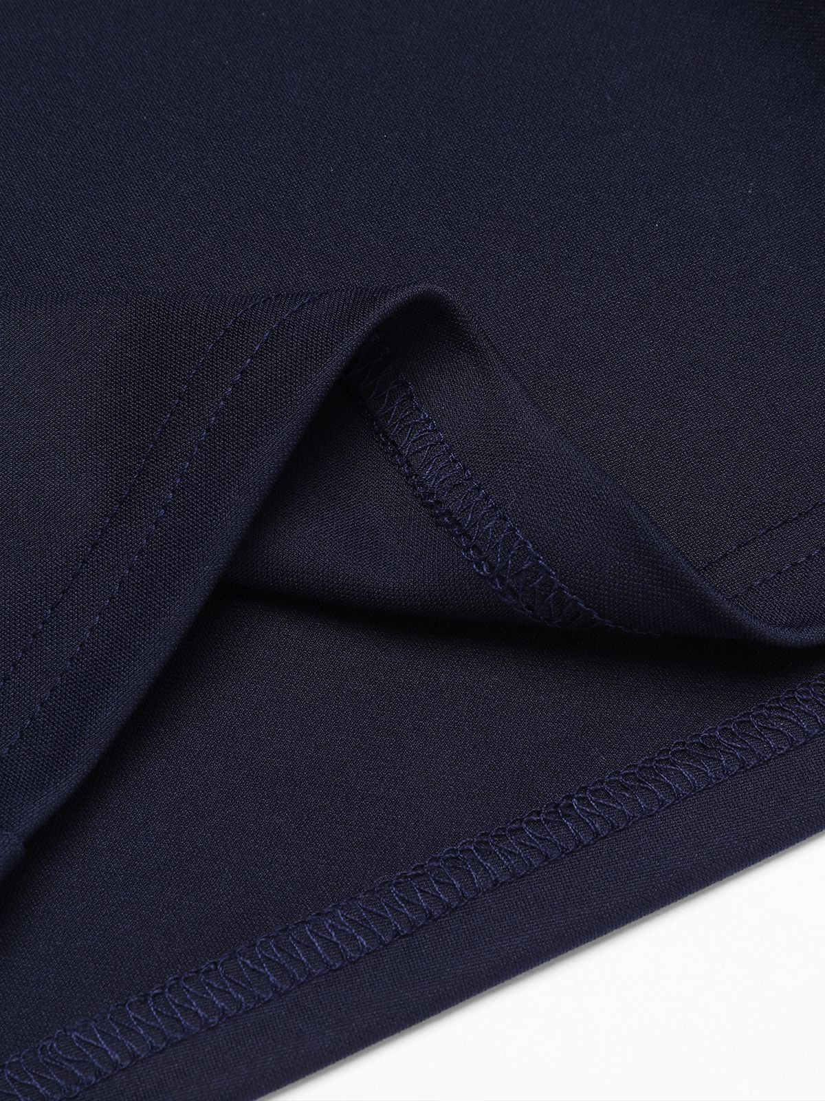 Różowo-czarny, patchworkowy kostium kąpielowy z wycięciem w serek z lat 40.