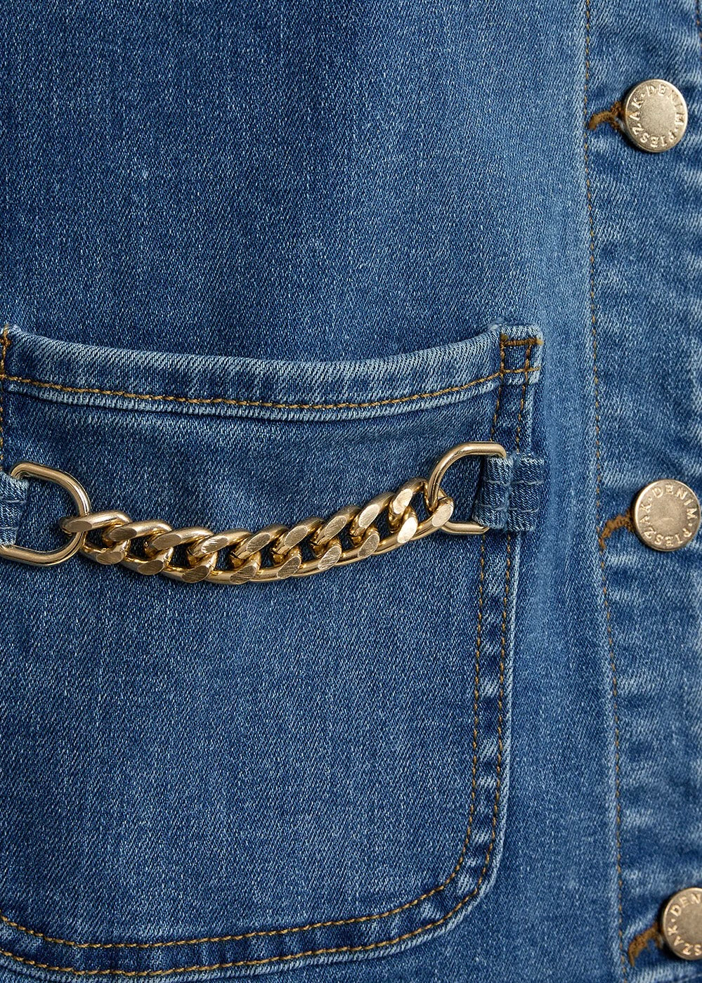 Pieszak PD-Celeb Krótka kurtka Wash Rome Jeans Blue