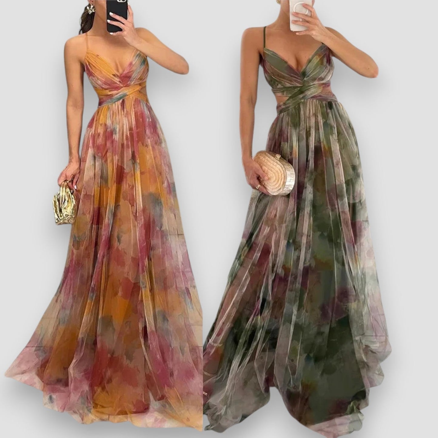 Adela | Tiulowa sukienka