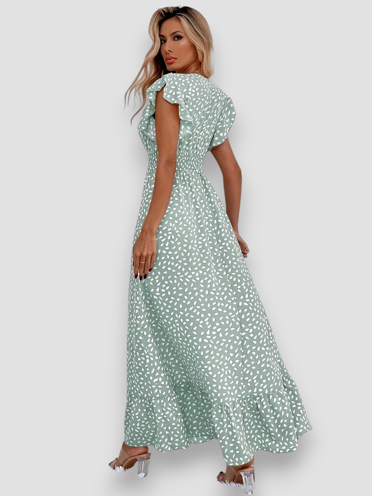 Antonina | Sukienka z falbankami