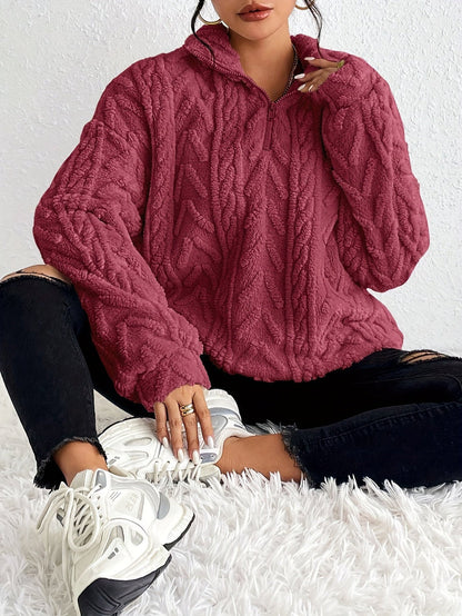 Paulina | Stylowy polarowy sweter