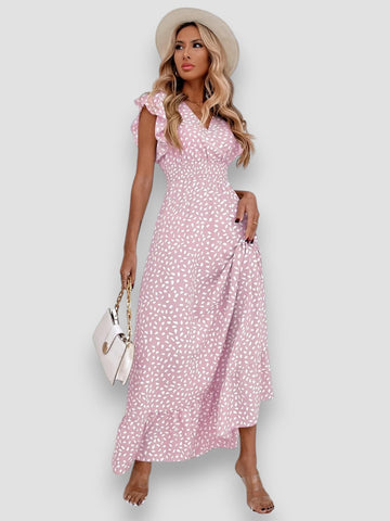 Antonina | Sukienka z falbankami