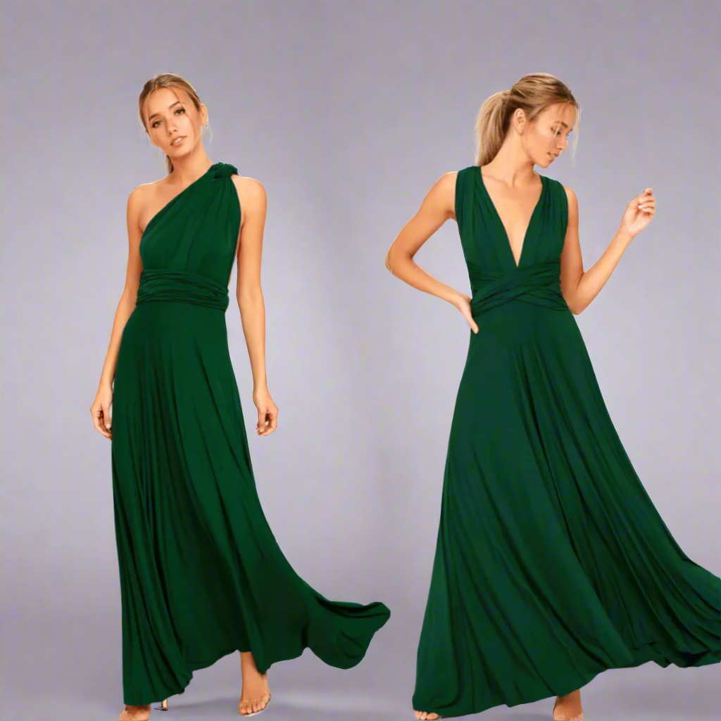 Dagmar | Wickelkleid aus Premiumstoff für elegante Auftritte