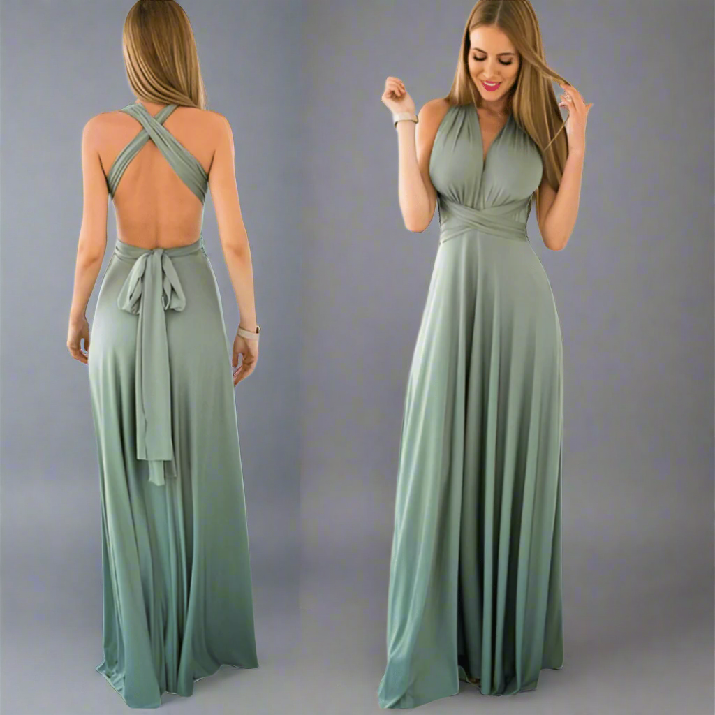 Dagmar | Wickelkleid aus Premiumstoff für elegante Auftritte