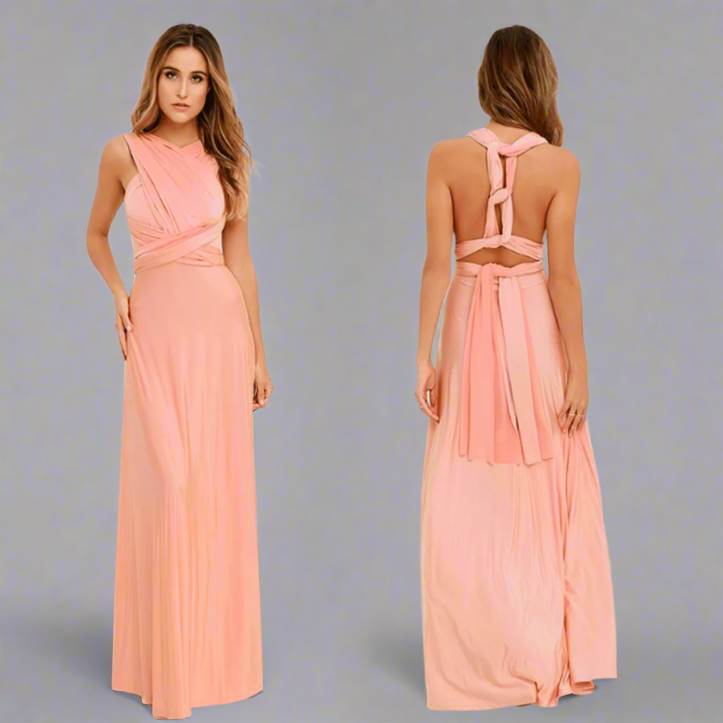 Dagmar | Wickelkleid aus Premiumstoff für elegante Auftritte