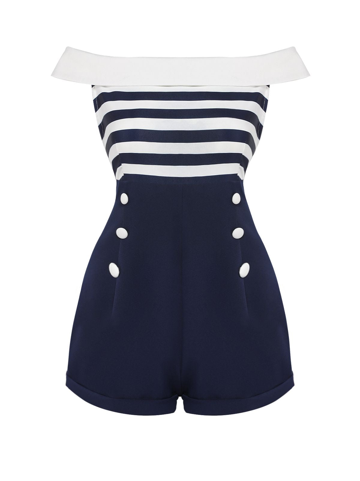 Różowo-czarny, patchworkowy kostium kąpielowy z wycięciem w serek z lat 40.