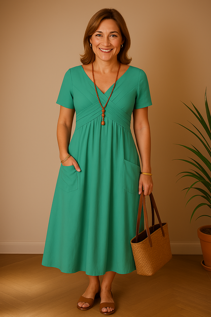 Rosella - Elegancka i podkreślająca figurę sukienka