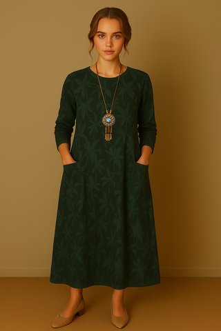 Lea - Casualowa zimowa sukienka