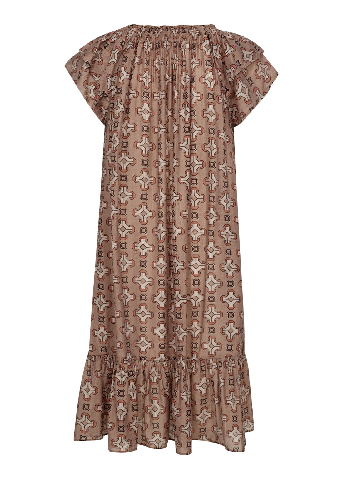 Sukienka Co'Couture Sunrise Crop EgyptCC w kolorze orzecha włoskiego