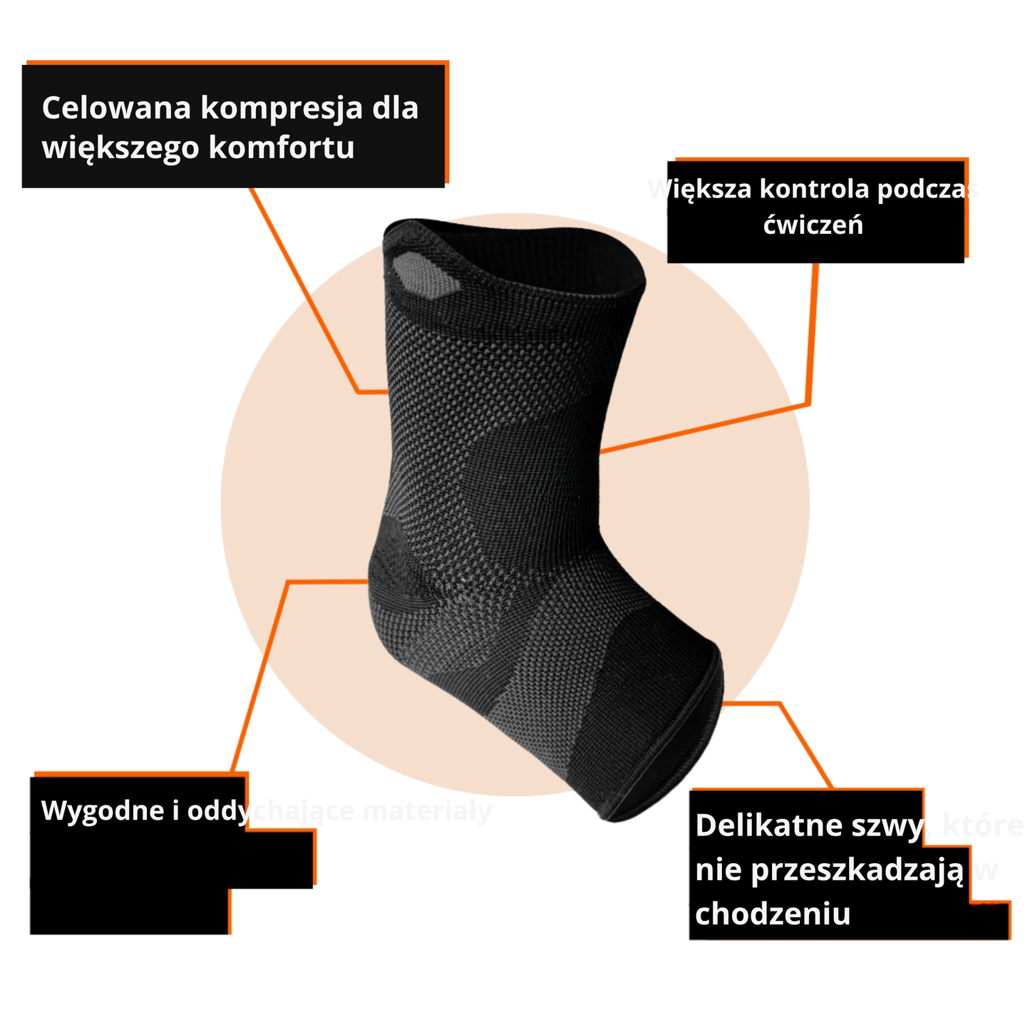 V3 Wsparcie Kompresyjne Kostki