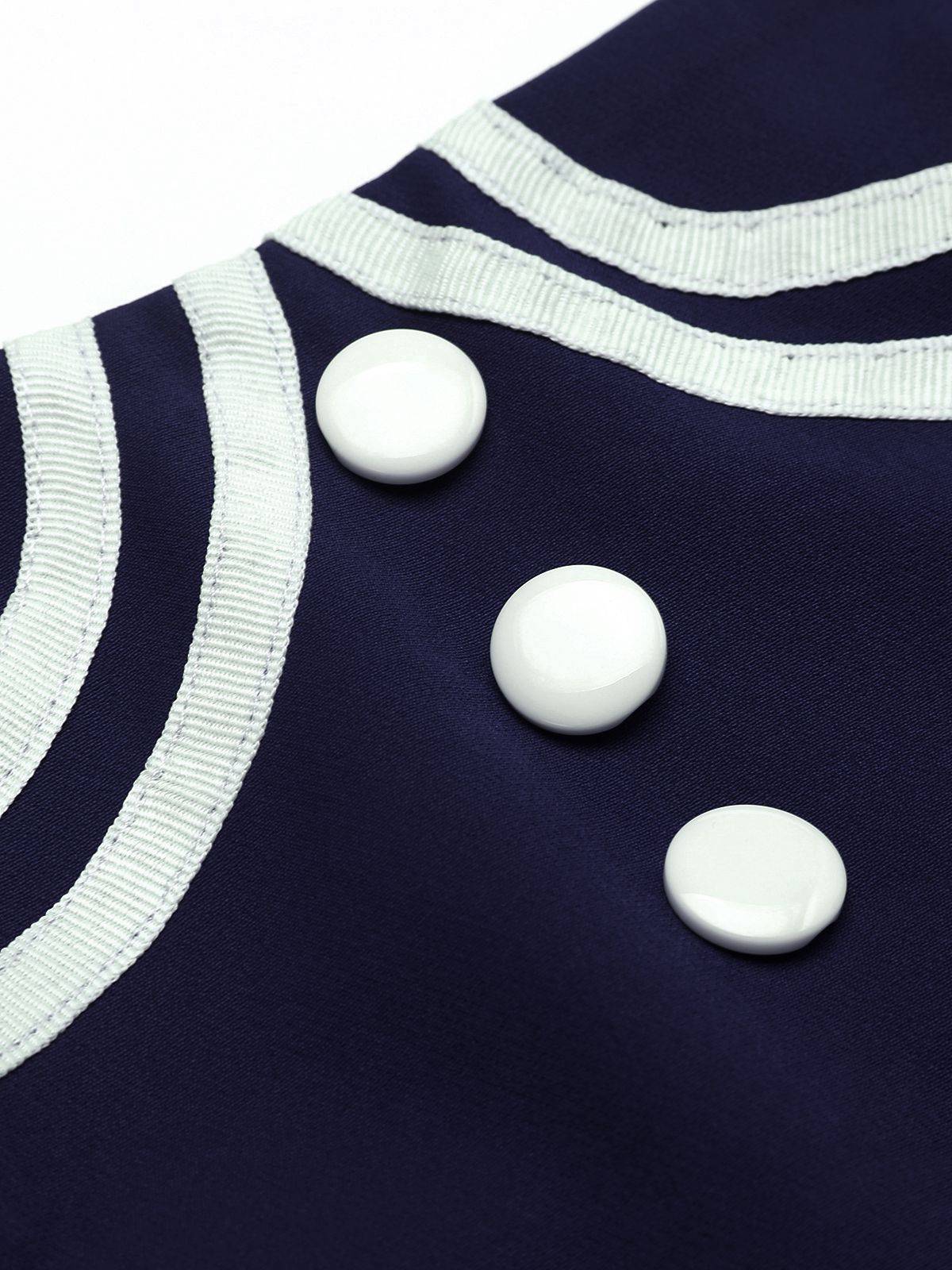 Jednoczęściowy, patchworkowy kostium kąpielowy z lat 50. z kwiatowym wzorem i dekoltem typu halter