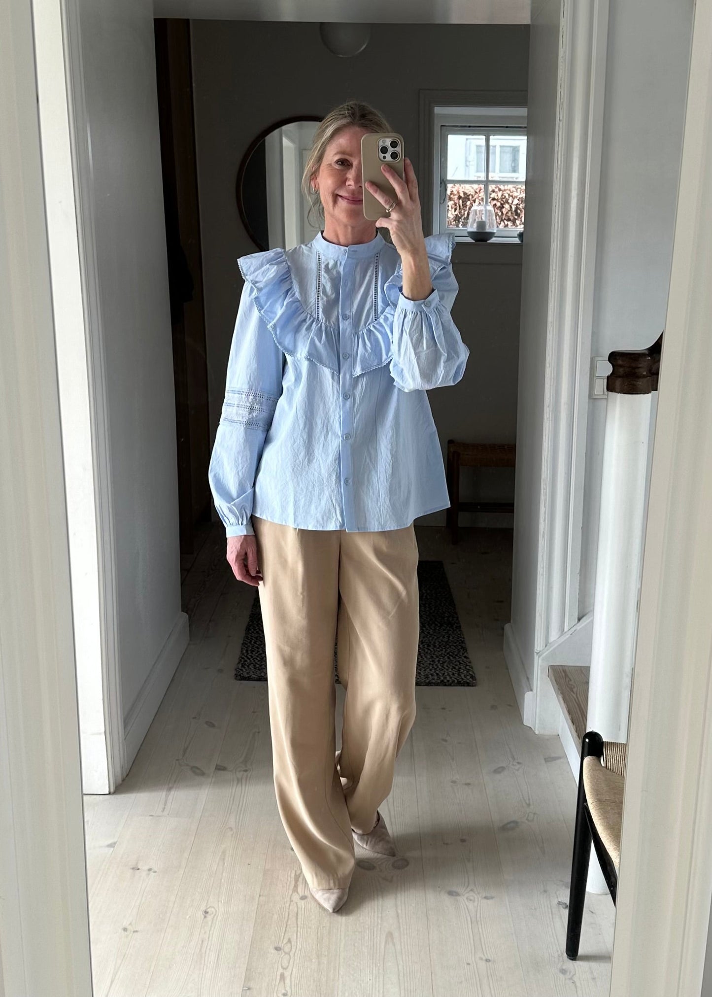 Koszula Noella Jovanny w kolorze jasnoniebieskim