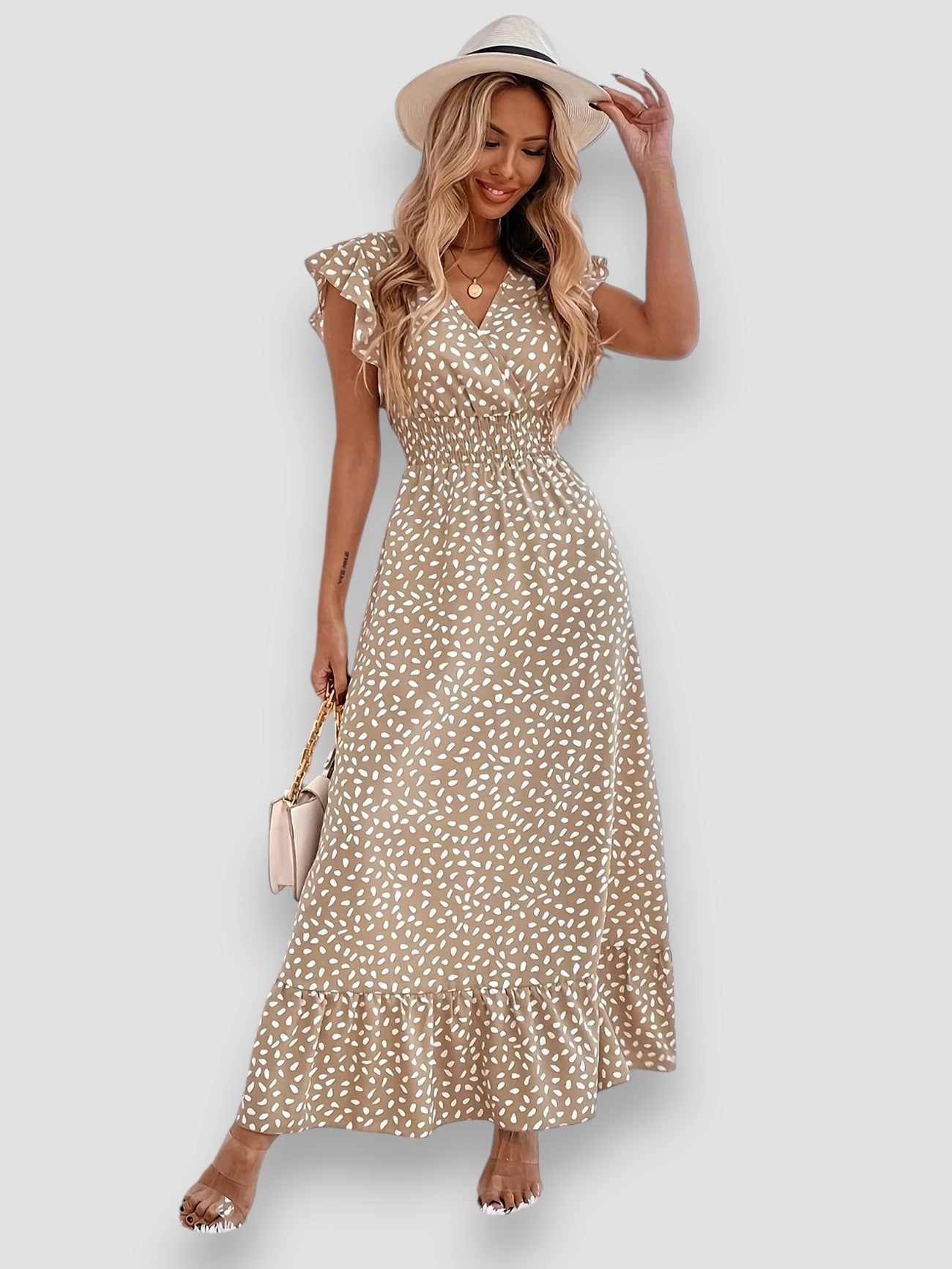 Antonina | Sukienka z falbankami