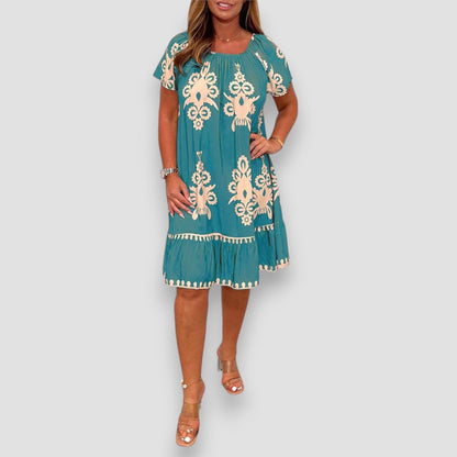 Alina | Sukienka geometryczna