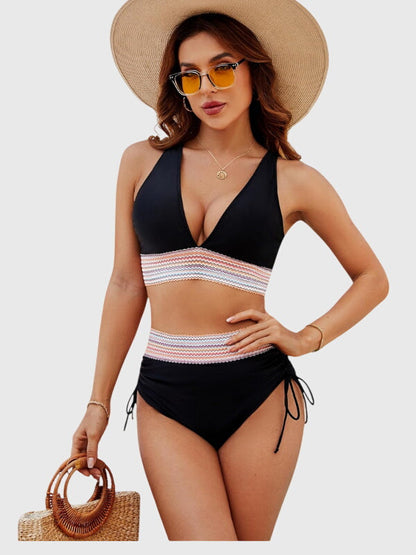 Lidia – High-Waisted Tummy Control Bikini Set