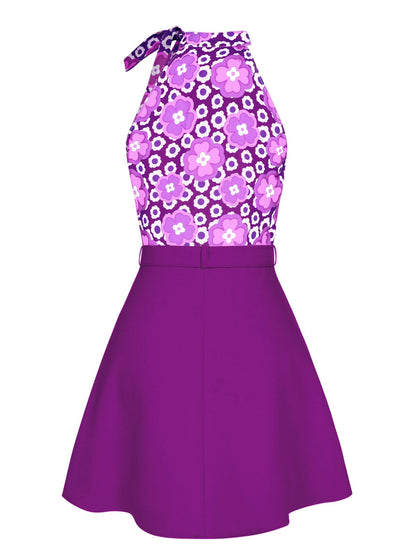 2 bluzki typu dolman z jednolita spódnica z lat 30. w kształcie łódki