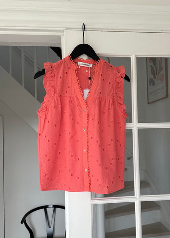 Co'Couture PolaCC Anglaise Top Pelican