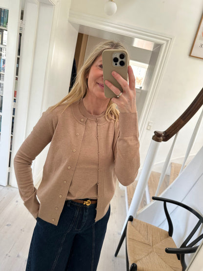 Inwear KellsieIW Kardigan Ginger Root Melange