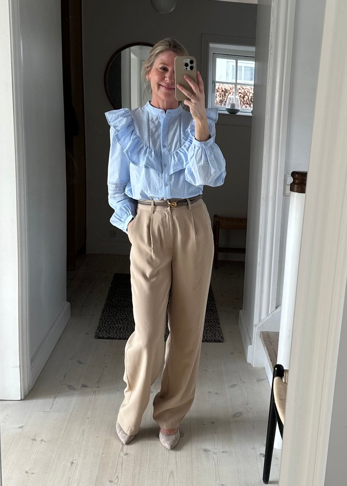 Koszula Noella Jovanny w kolorze jasnoniebieskim