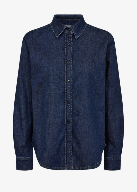 Koszula Pieszak PD-Becca Classic Wash Authentic Denim Blue