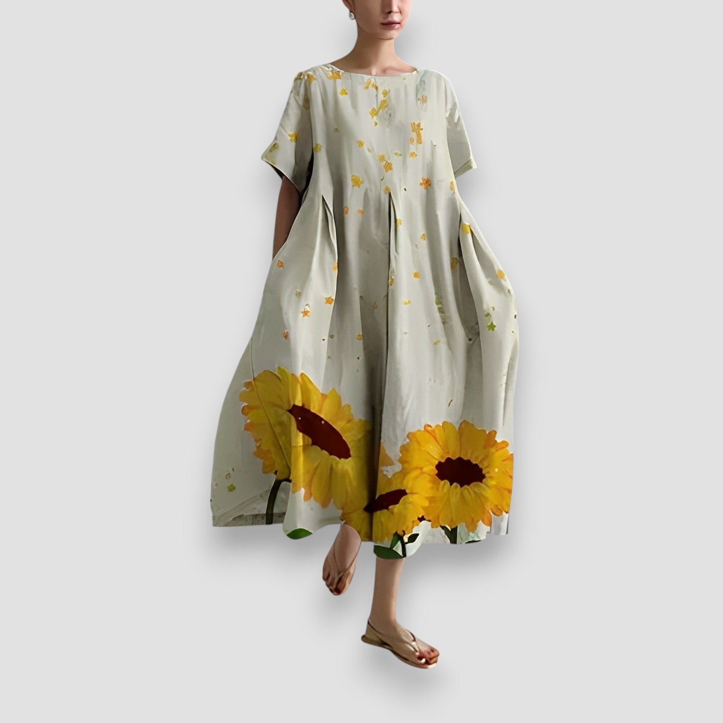 Romana | sukienka w kwiaty