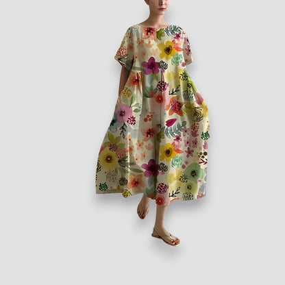 Romana | sukienka w kwiaty