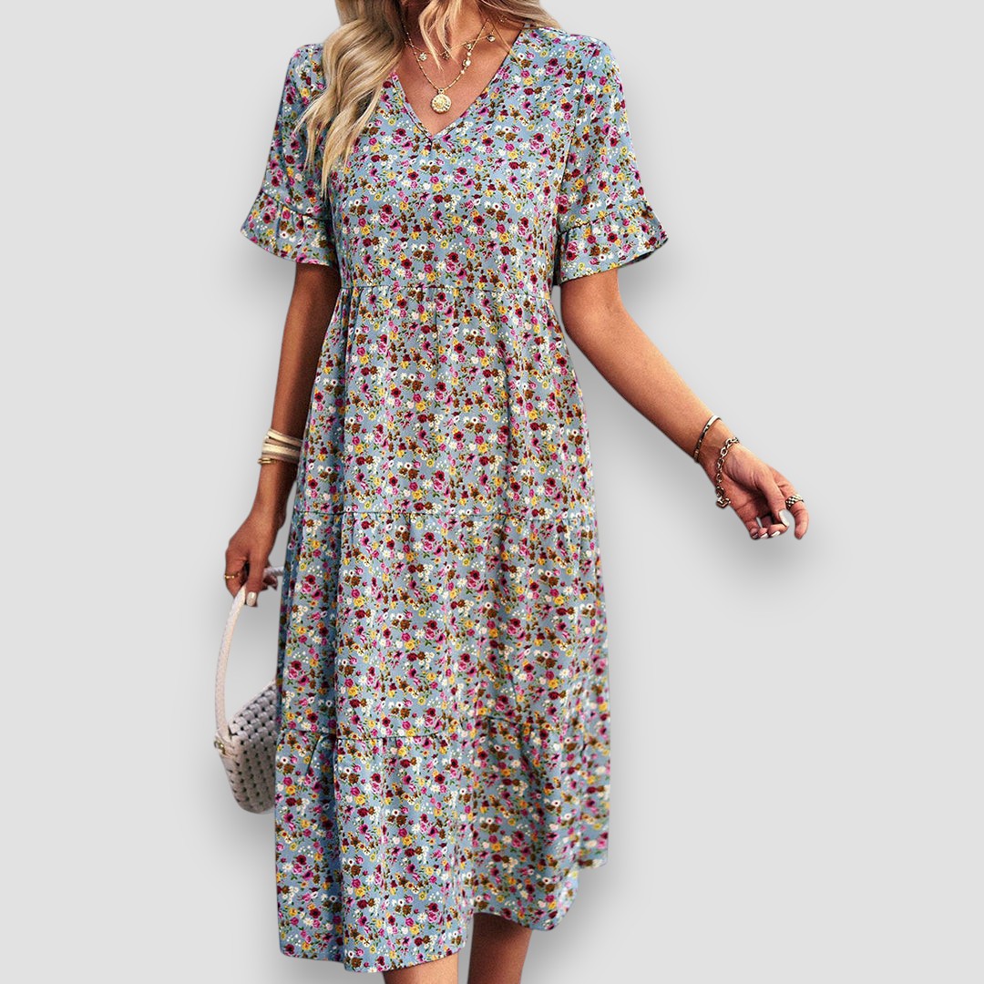 Amelia | sukienka w kwiaty