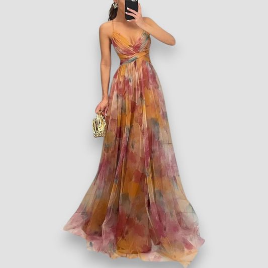 Adela | Tiulowa sukienka