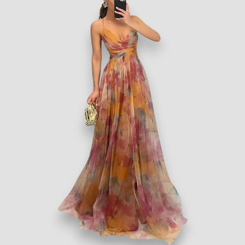 Adela | Tiulowa sukienka