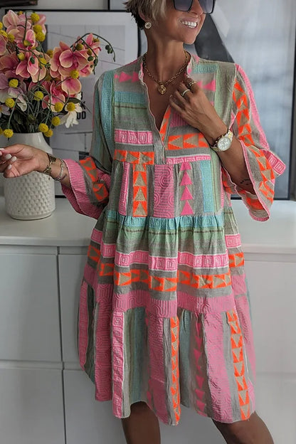 Kiki | Elegancka wiosenna sukienka midi (prawie wyprzedana)