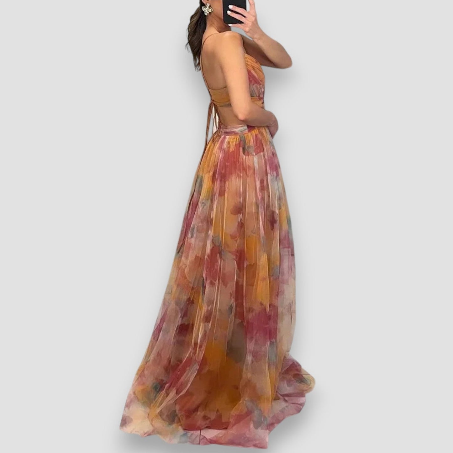 Adela | Tiulowa sukienka