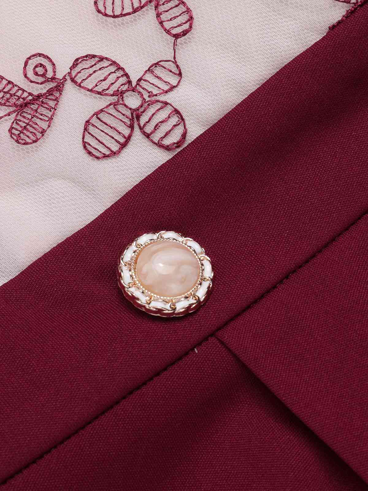 Damski kostium kąpielowy bikini w kropki z wysokim stanem