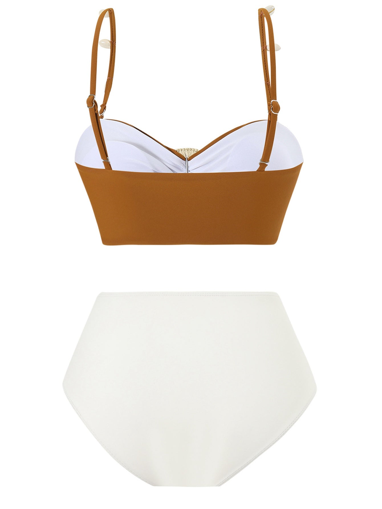 Sukienka z guzikami w kolorze zielonym khaki z lat 50.