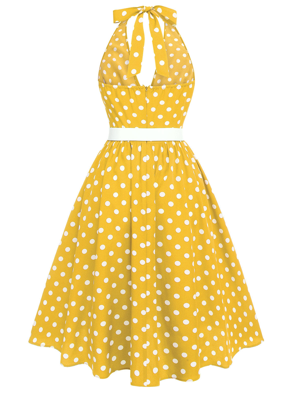 2 Bluzka w czerwono-pomarańczowe paski z lat 50. i plisowana spódnica