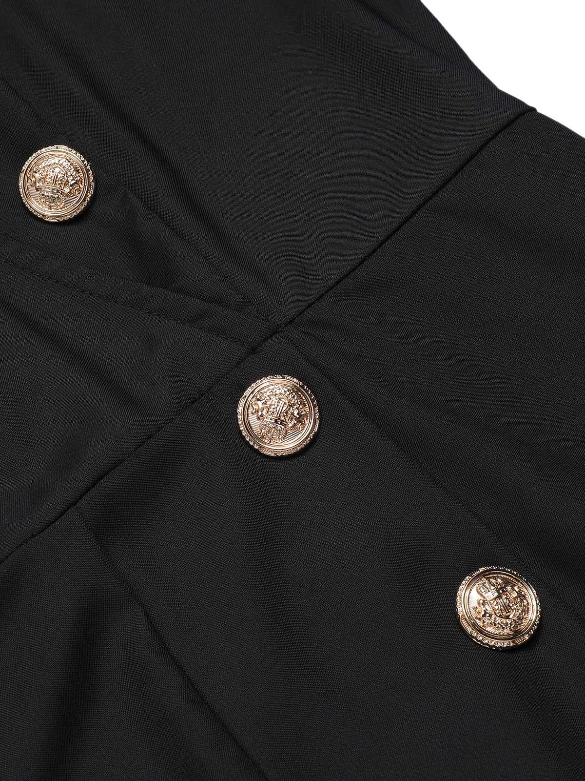 2 bluzki z wiązaniem w kwiaty i jednolita spódnica zapinana na guziki z lat 60. w kształcie łódki