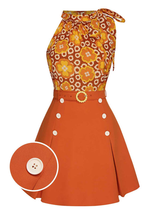 2 bluzki typu dolman z jednolita spódnica z lat 30. w kształcie łódki