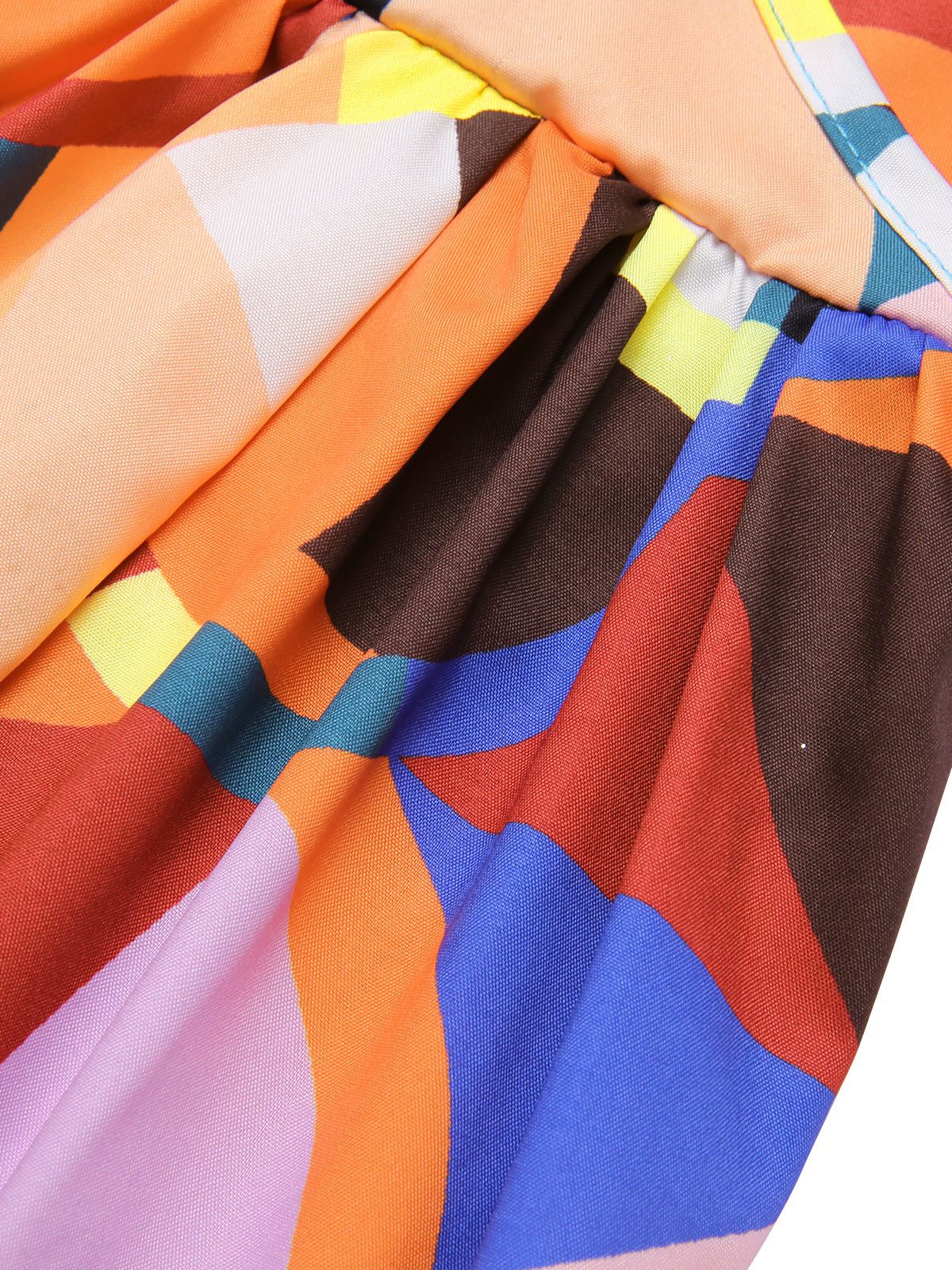 Sukienka z wysokim rozcięciem i dekoltem w serek z lat 30., z paskiem