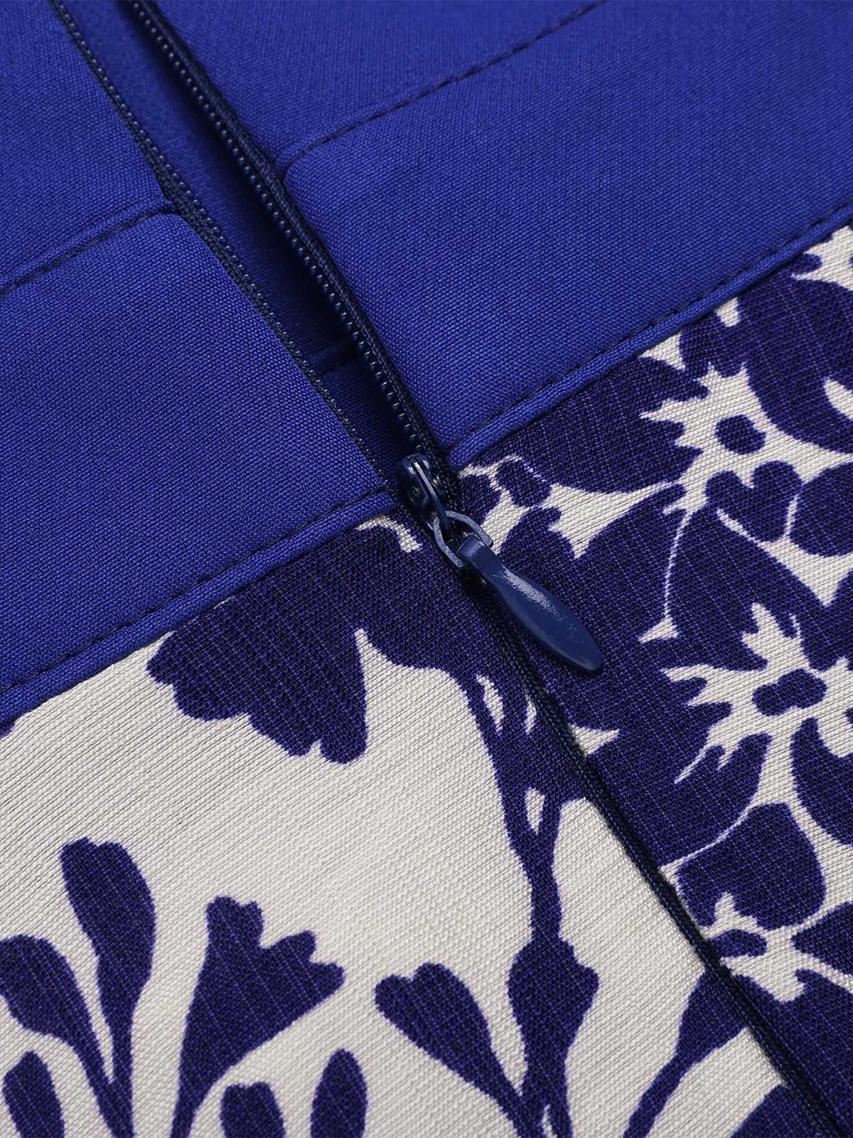 Zielona krata z lat 30. XX wieku Kombinezon z dekoltem w serek