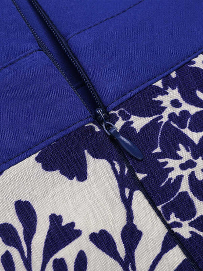 Zielona krata z lat 30. XX wieku Kombinezon z dekoltem w serek