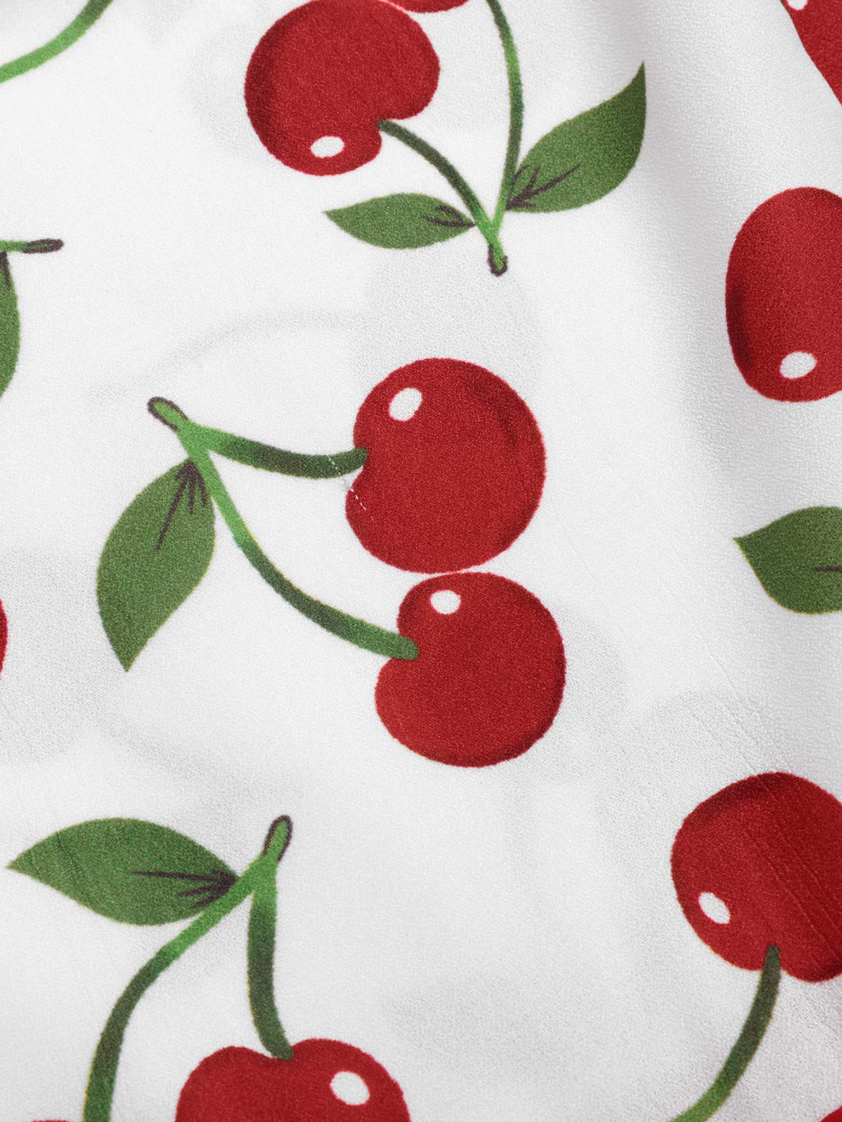 Komplet dwuczęściowy: bluzka i spódnica w groszki z lat 50.