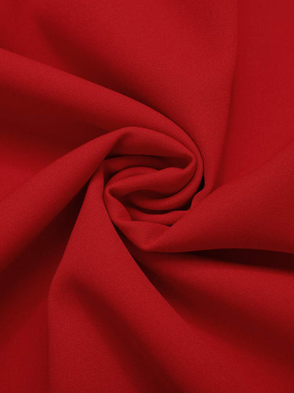 Komplet dwuczęściowy: bluzka i spódnica w groszki z lat 50.