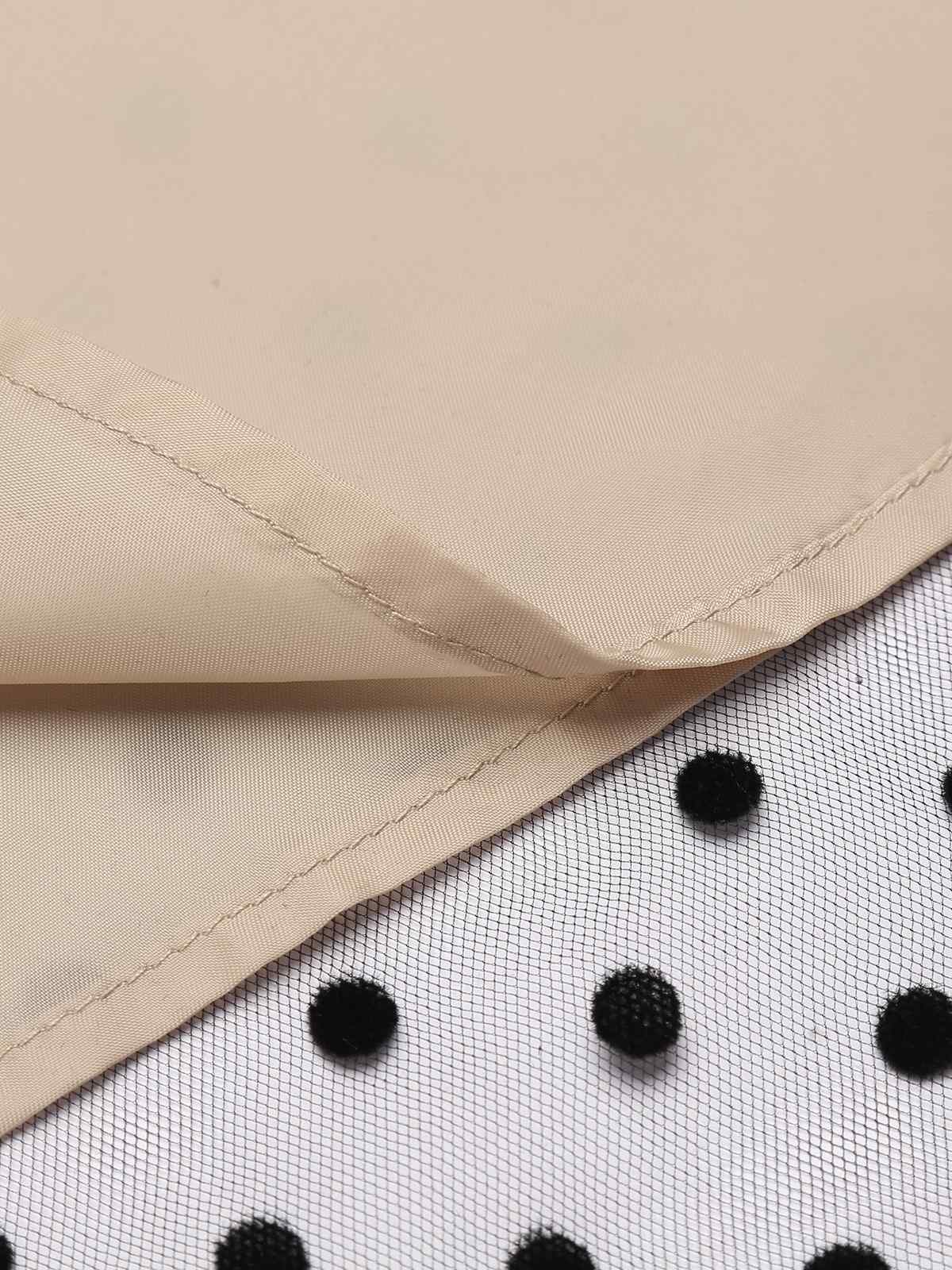 Czerwono-czarny patchworkowy kostium kąpielowy z wyciętym stanem z lat 40.