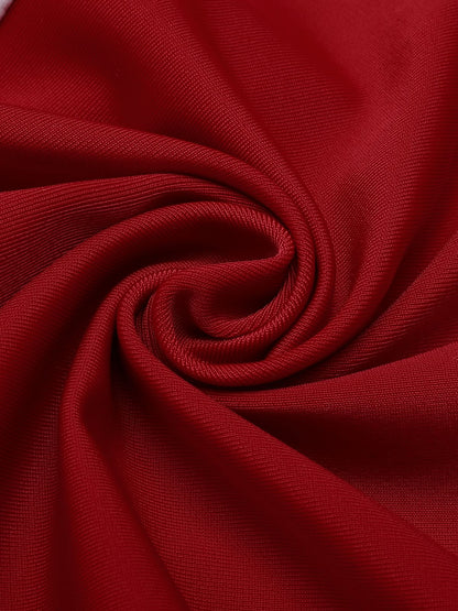 Sukienka koktajlowa vintage z lat 50. z krótkim rękawem i dekoltem w serek