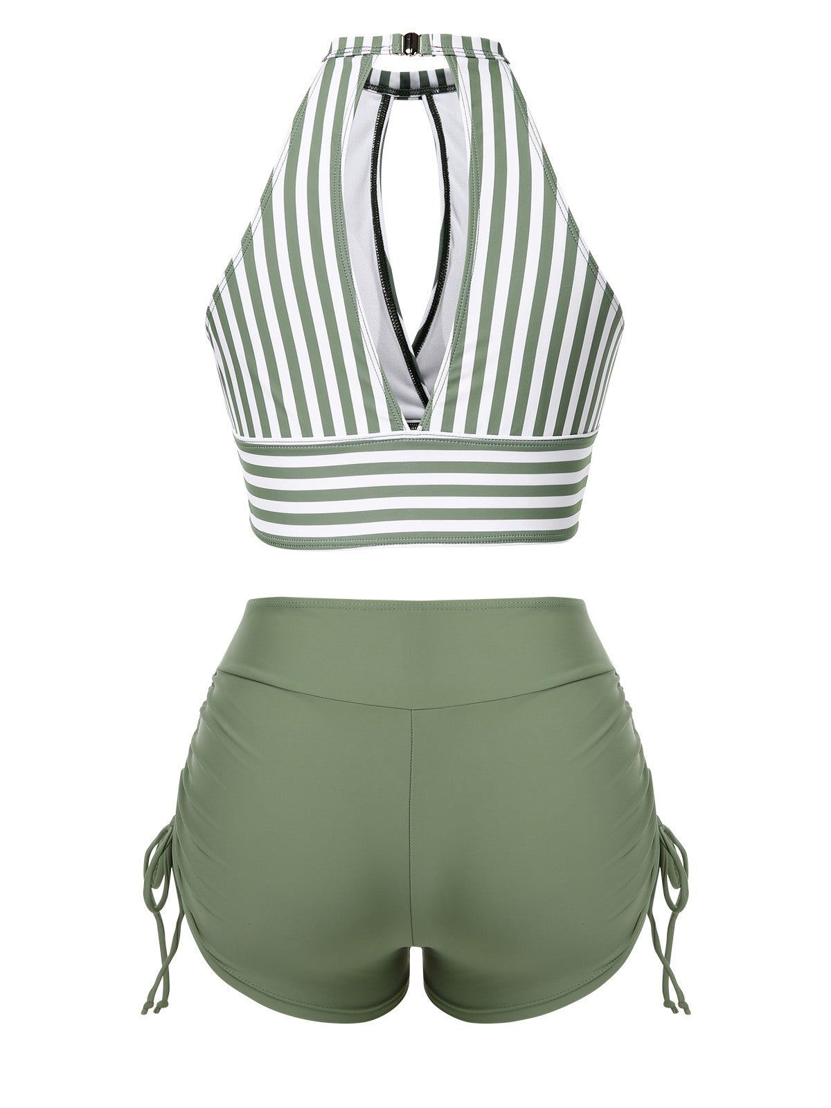 Sukienka z siateczki na ramiączkach spaghetti z lat 50. w kształcie łódki