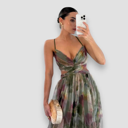 Adela | Tiulowa sukienka