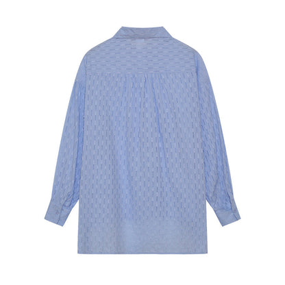 Maud | Elegancki komplet składający się z koszuli i szortów