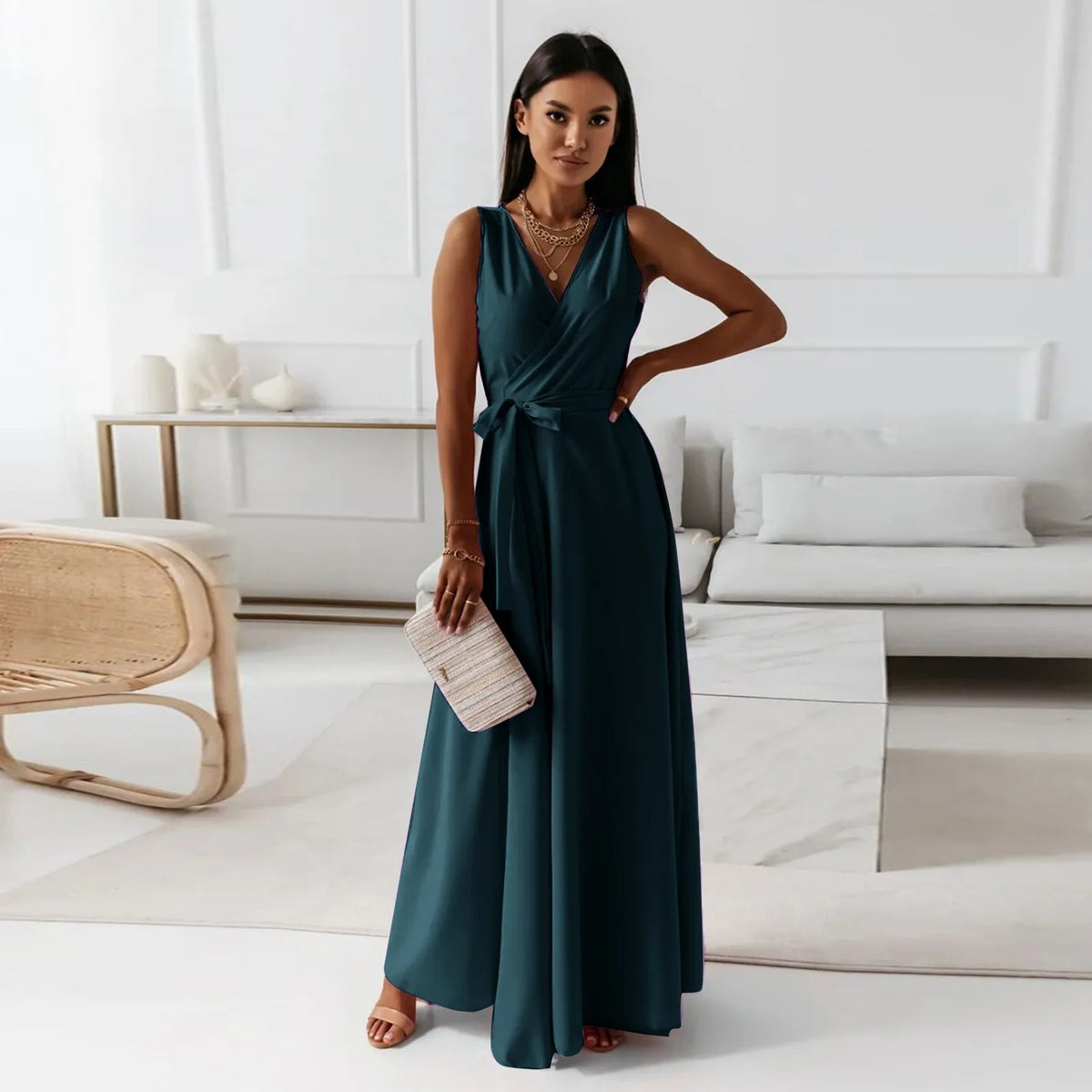 Aniela | Sukienka Maxi