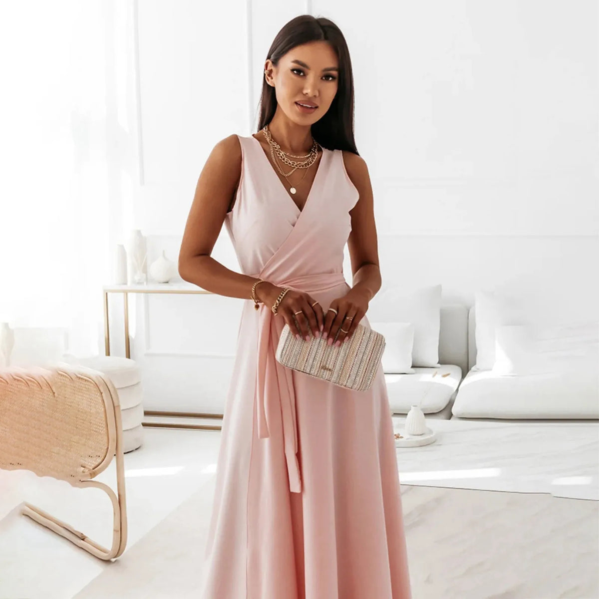 Aniela | Sukienka Maxi