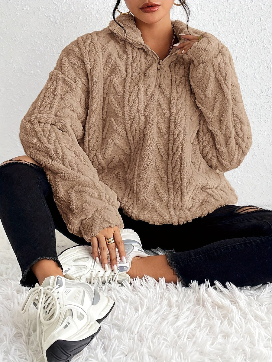 Paulina | Stylowy polarowy sweter